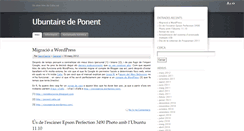 Desktop Screenshot of ponent.caliu.cat